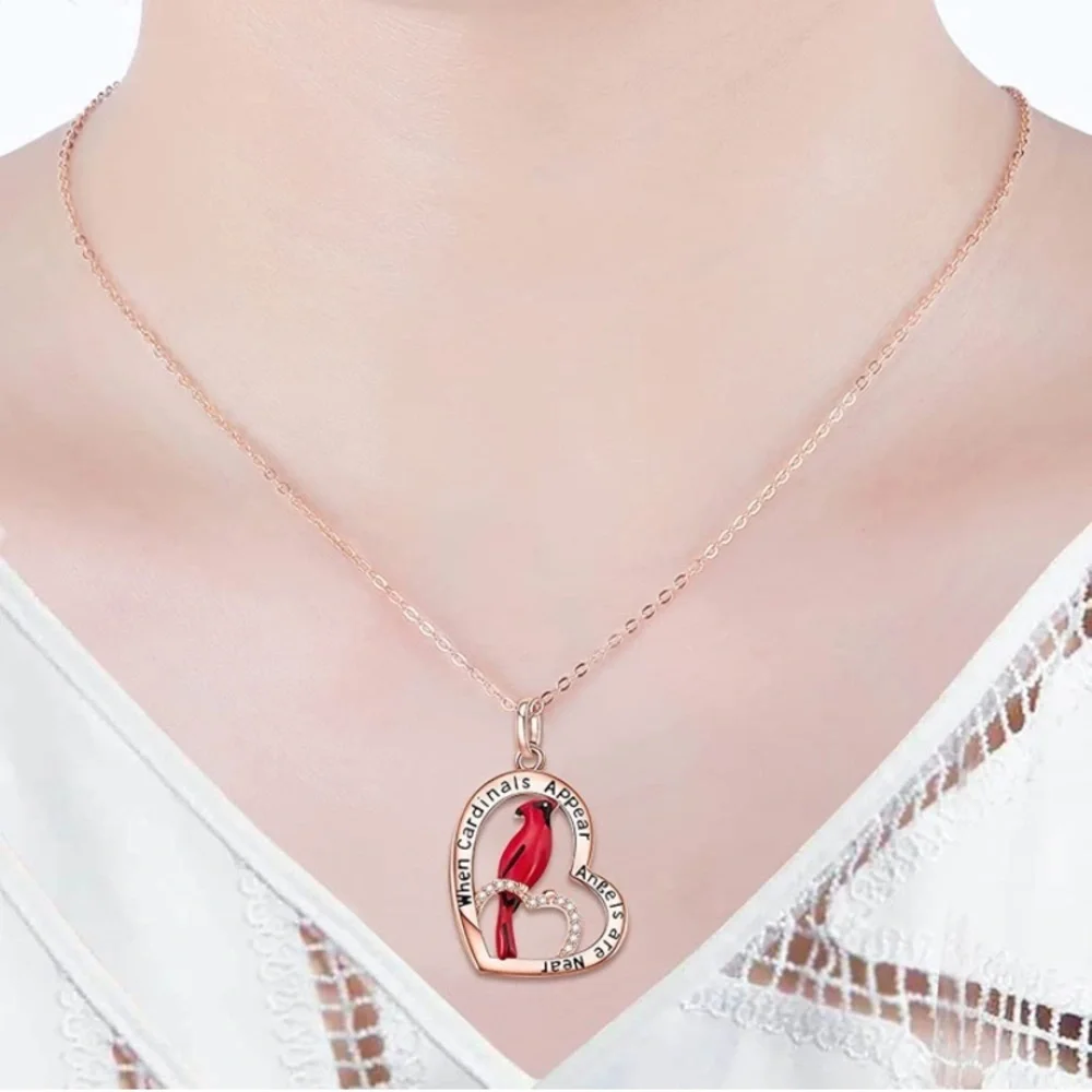18k Angel Cardinal Diamond Necklace *LIMITED REMAINING*